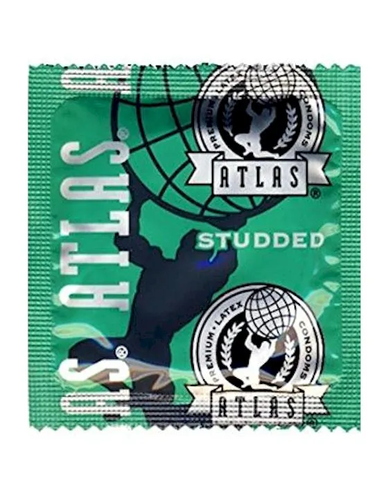 Atlas Ultra Studded Condoms