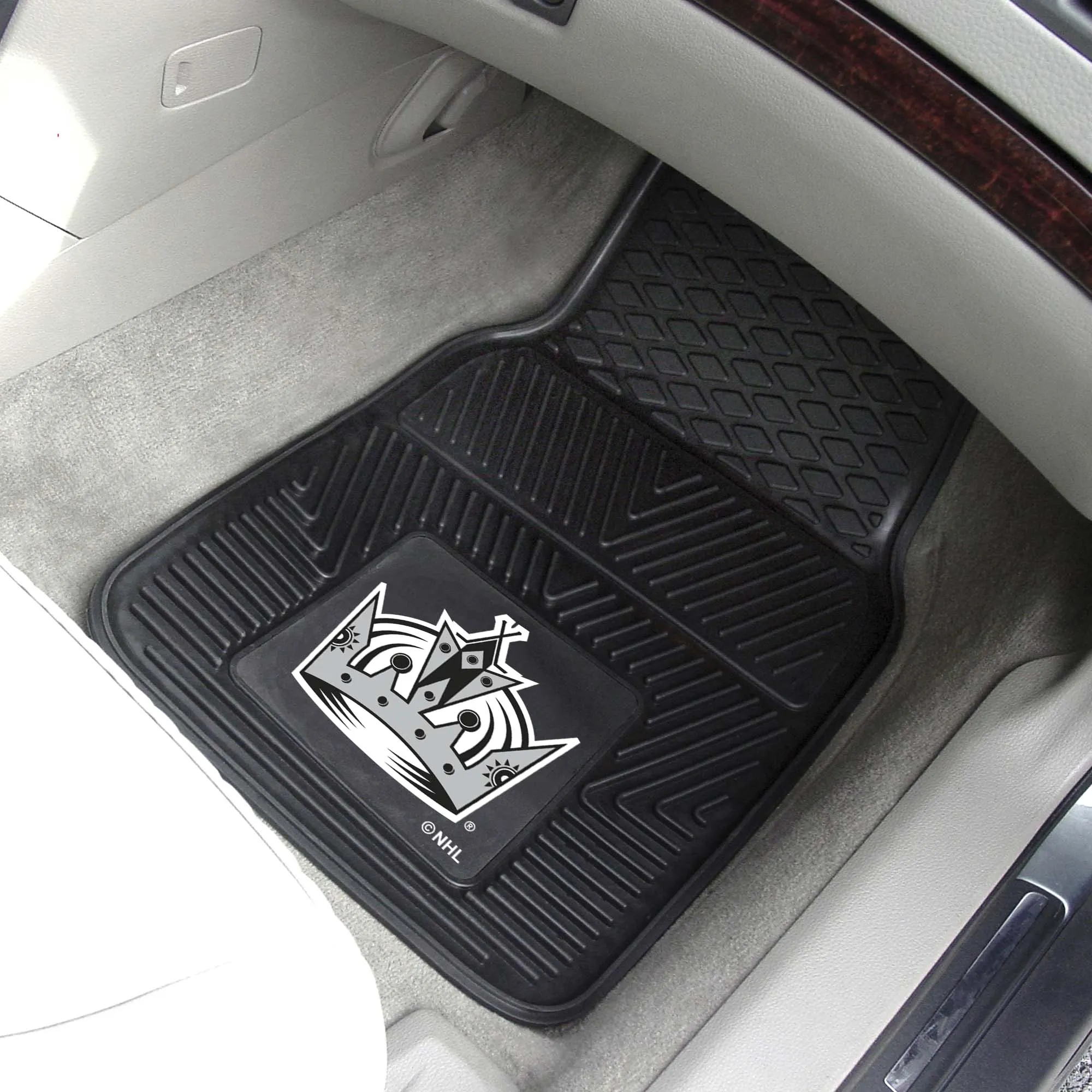 Fanmats Los Angeles Kings Heavy Duty Car Mat Set - 2 Pieces