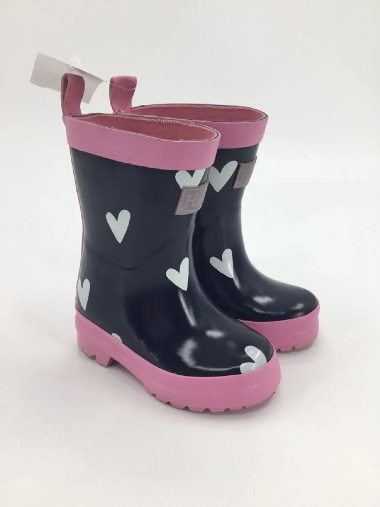 Hatley Child Size 4 Toddler Navy Rain/Snow Boots