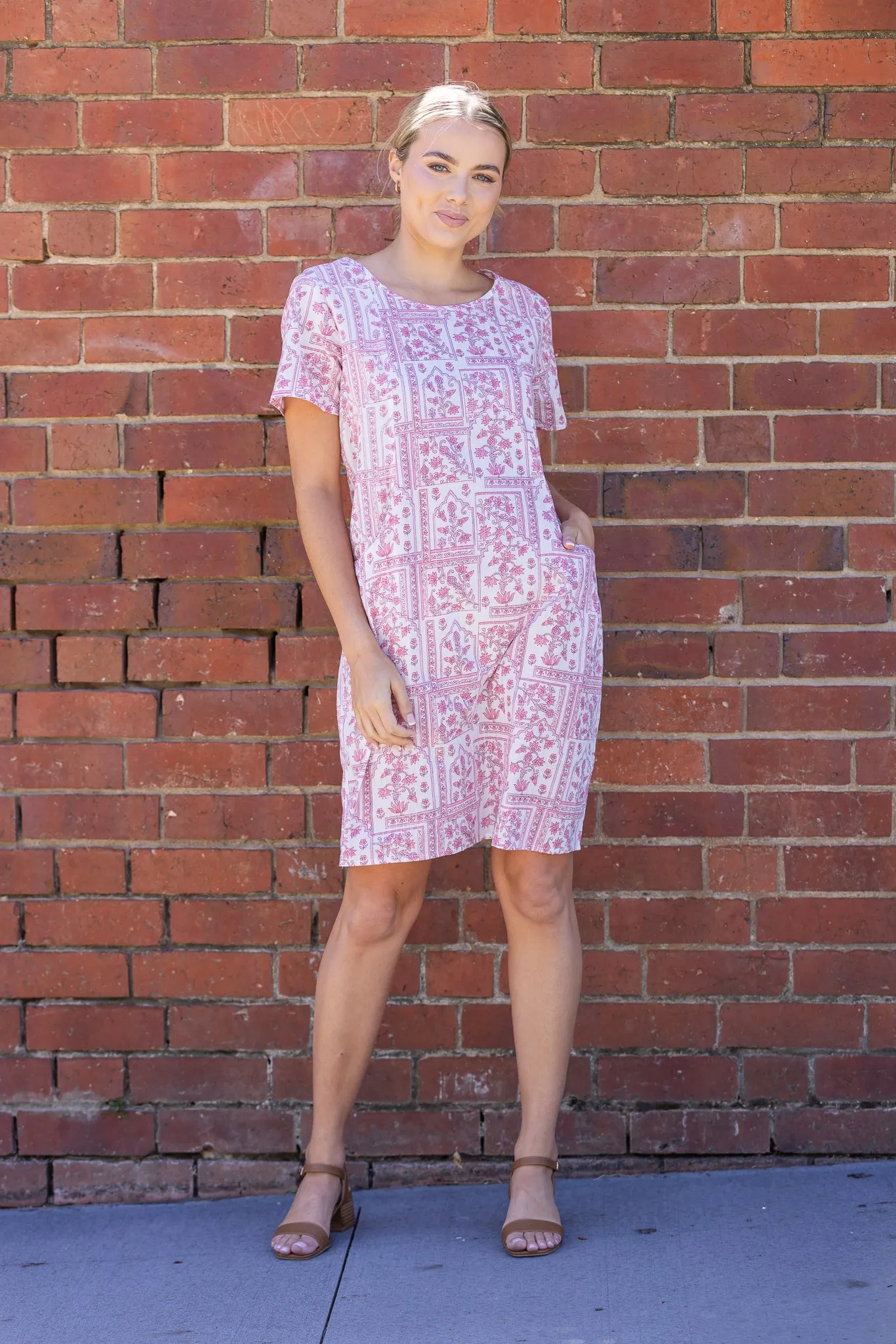 ISOBELLE MINI DRESS - Pink