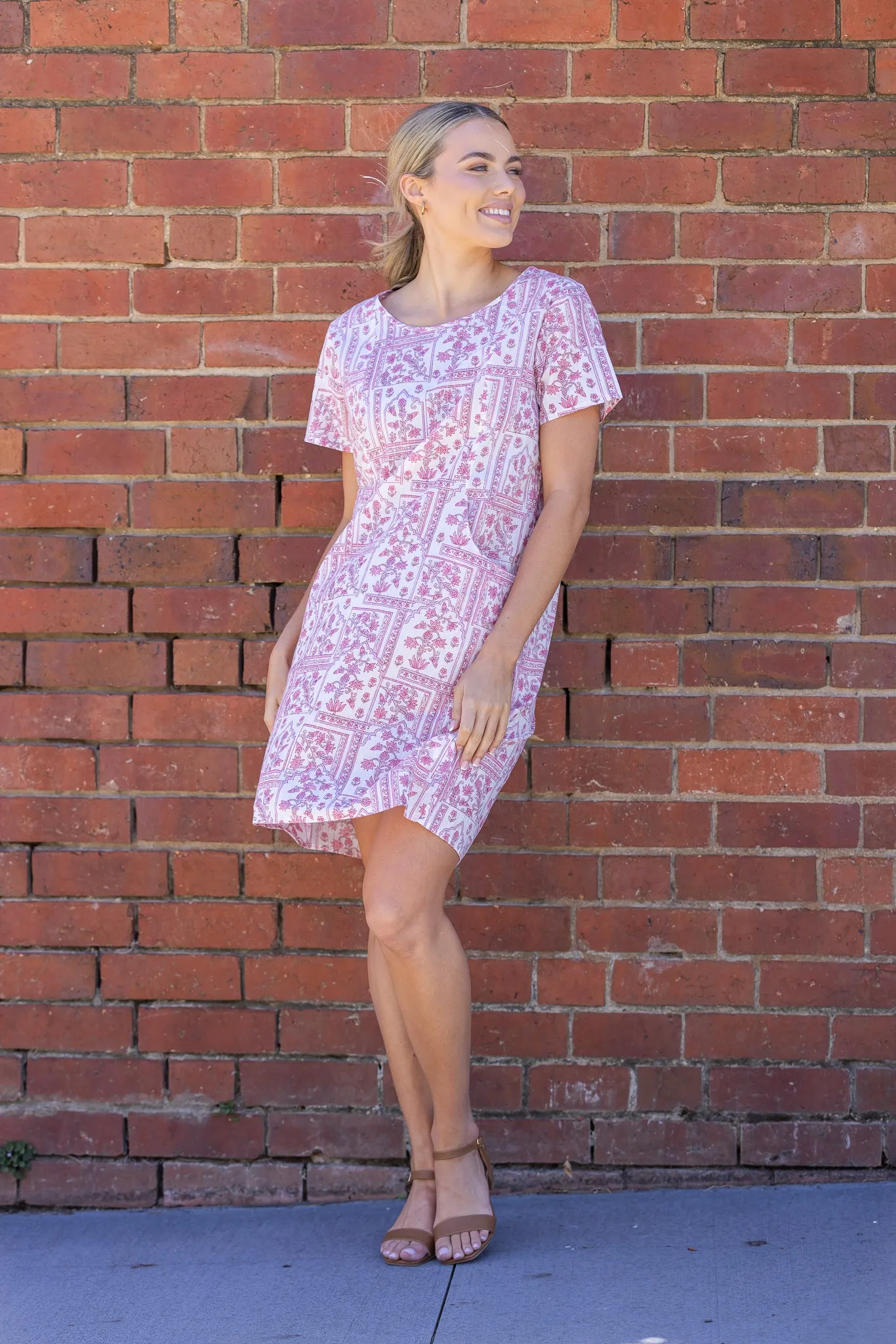 ISOBELLE MINI DRESS - Pink