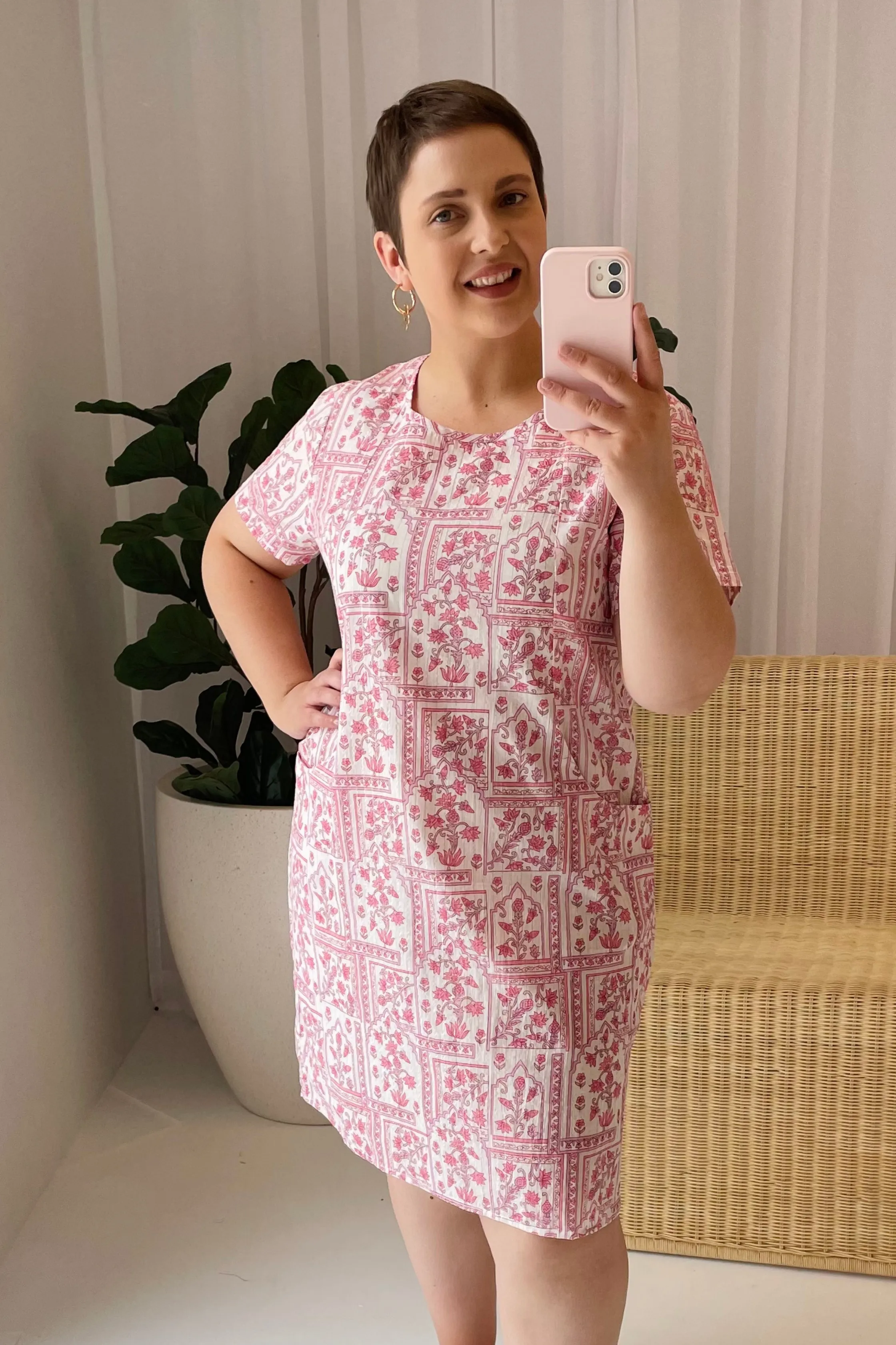 ISOBELLE MINI DRESS - Pink