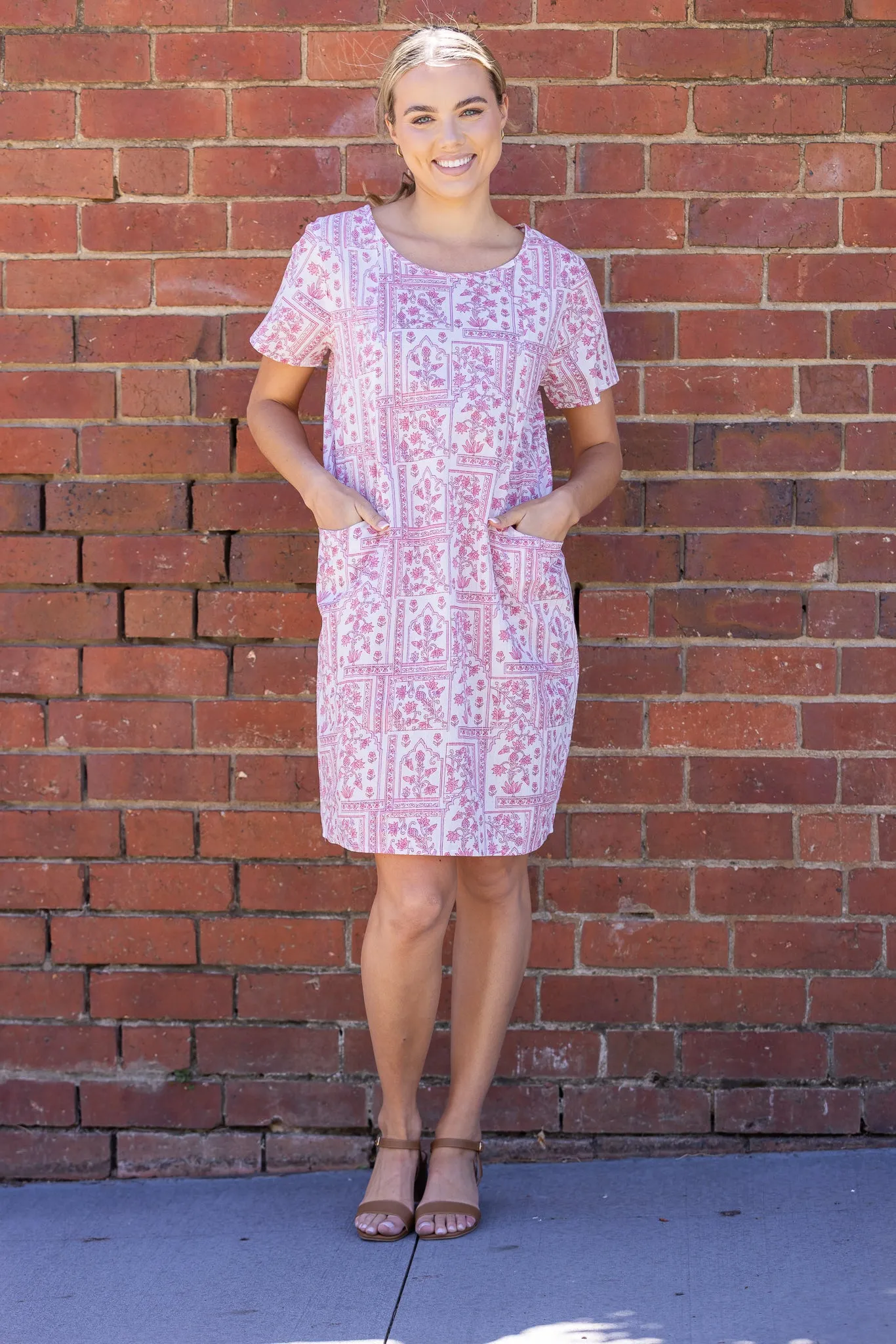 ISOBELLE MINI DRESS - Pink