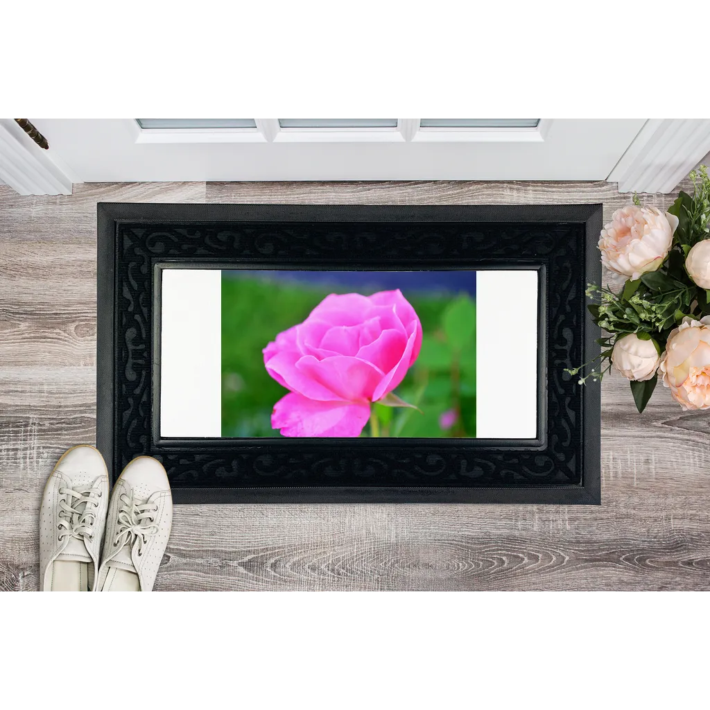 PinkFlower Sublimation Heavy Duty Door Mat