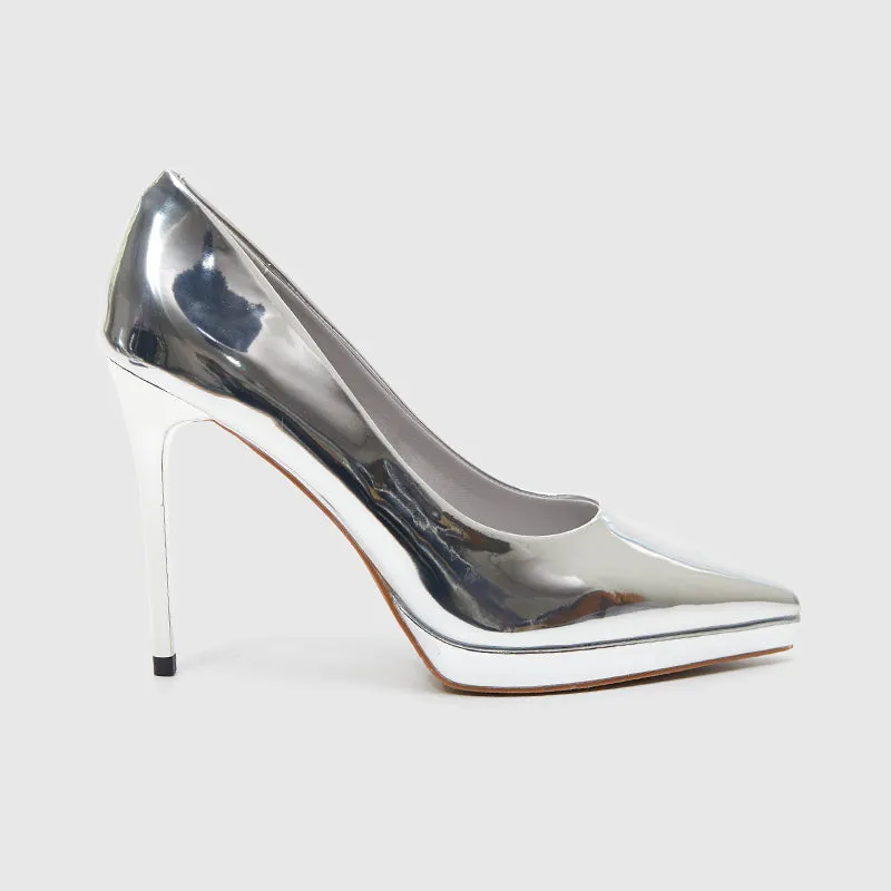 Stiletto Pointed Thin Heel Pumps