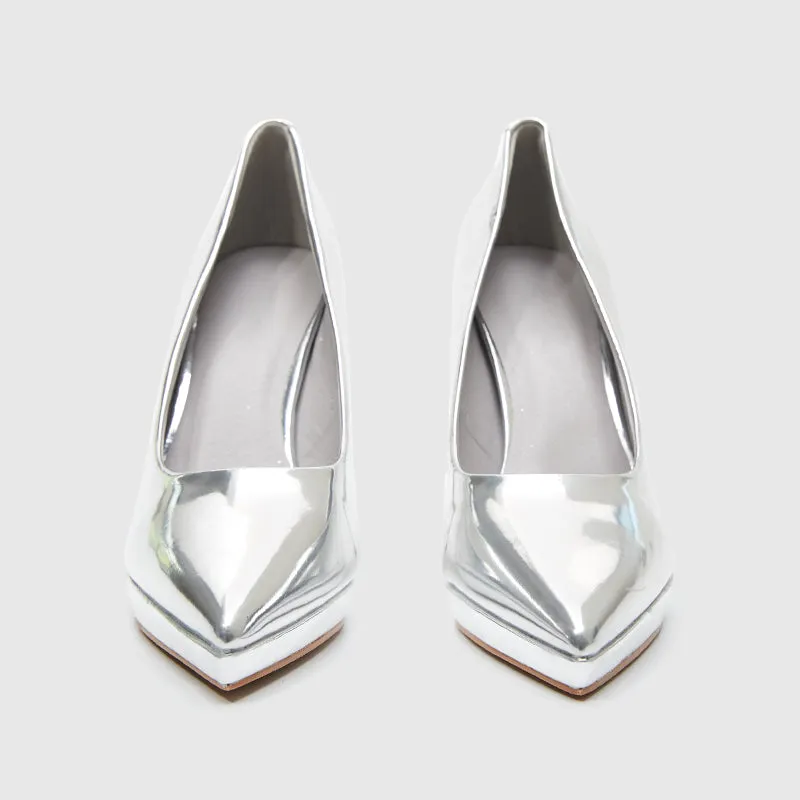 Stiletto Pointed Thin Heel Pumps