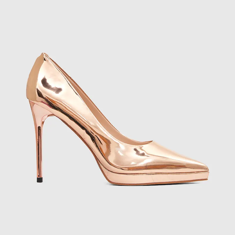 Stiletto Pointed Thin Heel Pumps