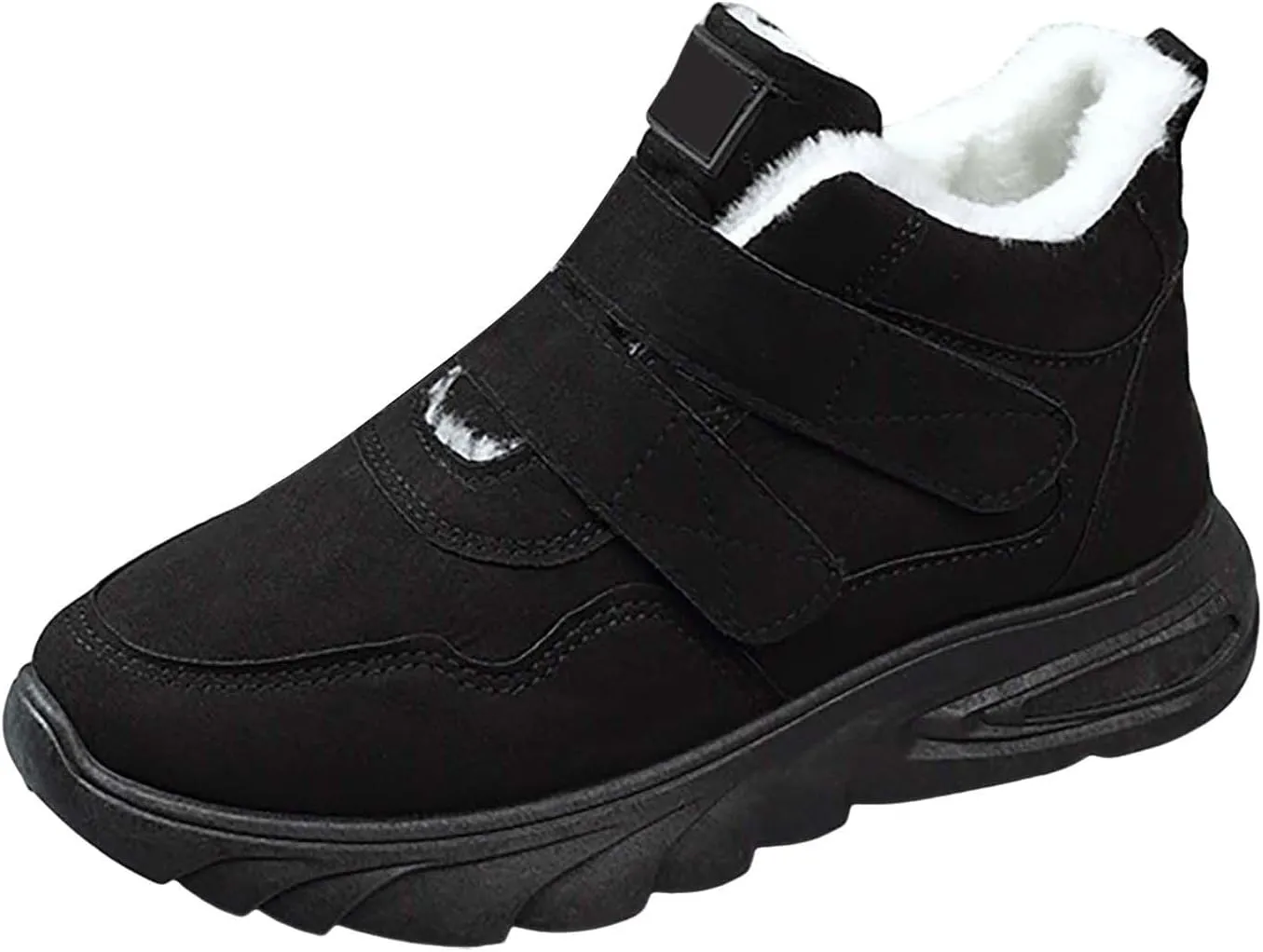 Winter Boots for Women Snow Shoes for Women Plush Ankle Boots Waterproof Plush Lined Boots Lightweight Ladies Shoes