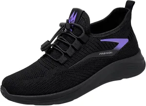 Womens Slip on Walking Shoes Comfort Lightweight Workout Casual Tennis Mesh Shoes Running Arch Support Sneakers